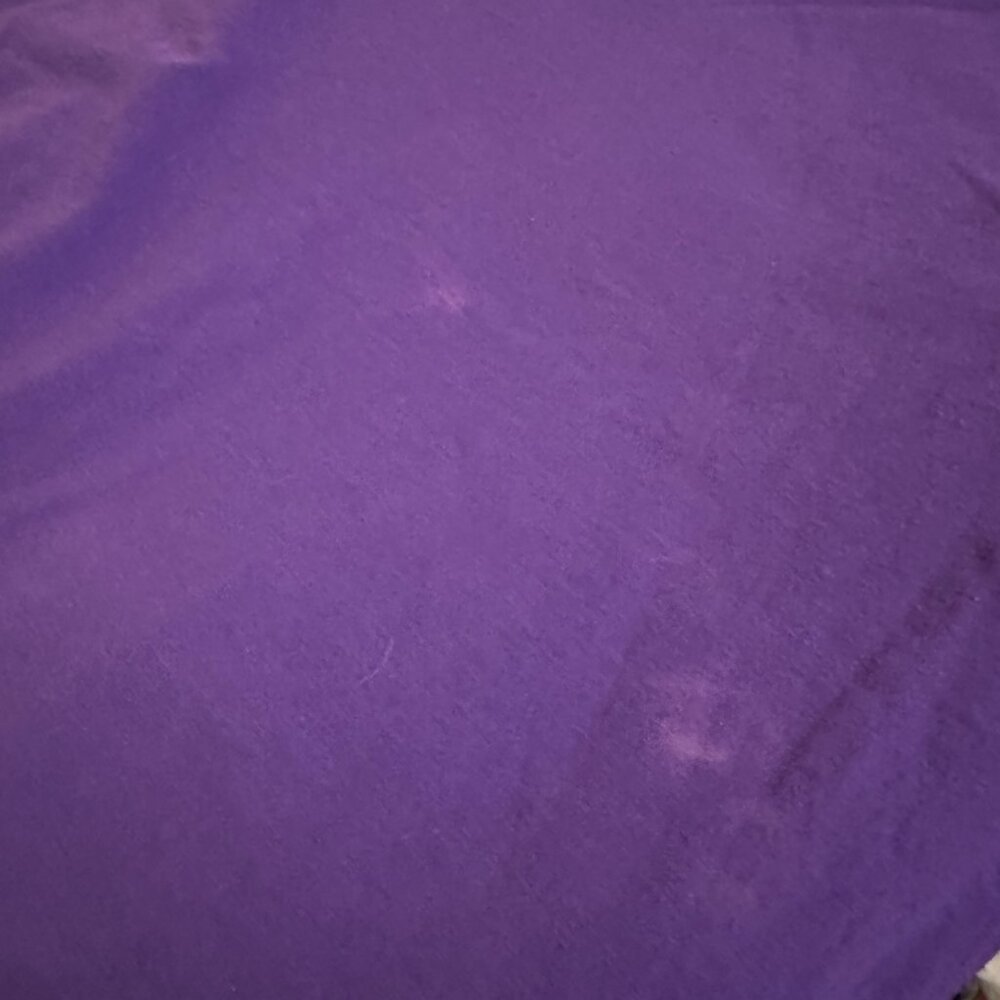 Batman Joker Gotham Men's Purple T Shirt Size XL Fruit of the Loom - Picture 5 of 5
